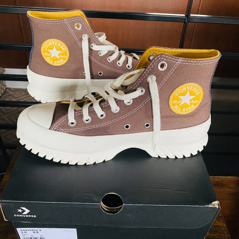 Converse CTAS Lugged 2.0 Hi, Canvas, Earthy Brown, M7.5/W9.5/EU41